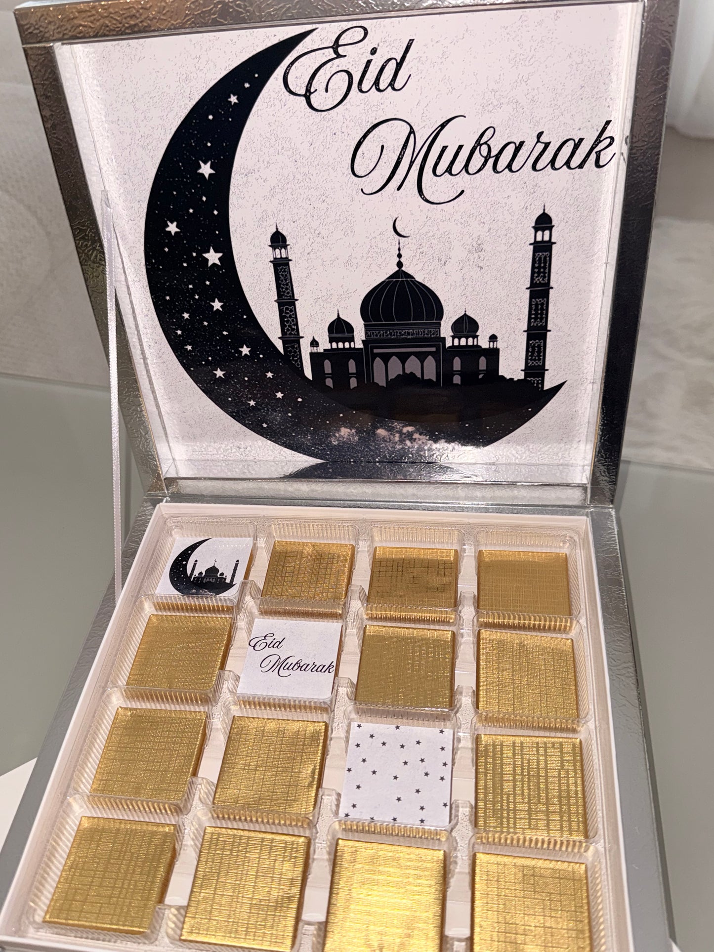 Boîte de chocolats x16 Eid Mubarak