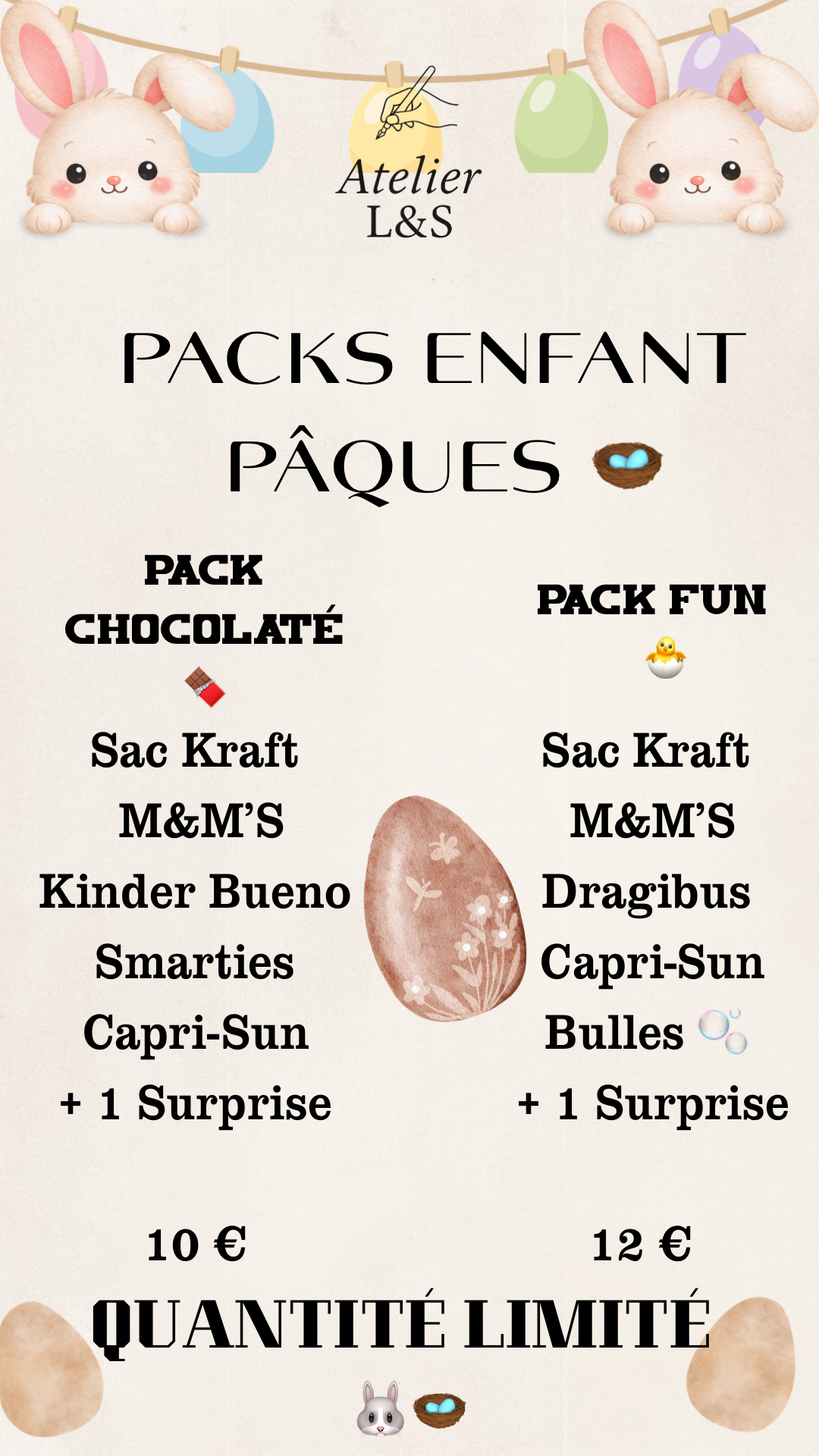 Pack Chocolaté 🍫 Pâques